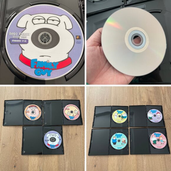 Family Guy DVD TV Show Box Sets Volume 1, 2 Seasons 1, 2, 3 VERY GOOD 2003 - Picture 13 of 14